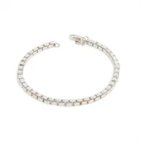 ティファニー トリプルオープンハート ブレスレット 925 2.8g シルバー