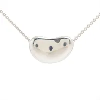 ティファニー ビーンズ ネックレス 925 11.1g シルバー WZ622196｜中古