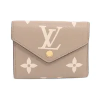 未使用に近い★現行品★ルイヴィトン バイカラー ヴィクトリーヌ トゥルトレール LV ポルトフォイユ・ヴィクトリーヌ バイカラーエデンの魅力 #入荷しま