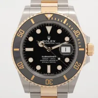 ロレックス サブマリーナーデイト 126613LN SS×YG SS×YG AT ブラック文字盤