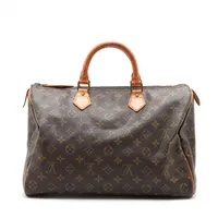 ヴィトン モノグラム スピーディ35 M41524 ブラウン ID032751｜中古