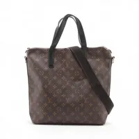 ヴィトン モノグラムマカサー キタン M40388 ブラウンxブラック