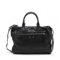 バレンシアガ レザー 2WAYビジネスバッグ ブラック 310939 AP145994