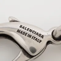 ◇バレンシアガ◇インターロックBB/ロゴ/ブレスレット/ブラスレ/シルバー ◇バレンシアガ◇インターロックBB/ロゴ/ブレスレット/ブラスレ