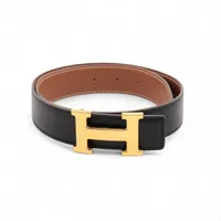 エルメス Hベルト □A:1997年 ベルト 70 ボックスカーフ×ヴォー