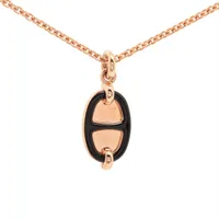 エルメス マイヨン ネックレス バッファローホーン×メタル シルバー