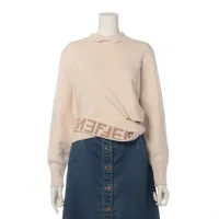 フェンディ 超美品!! FENDI フェンディ カシミヤ 半袖 ニット