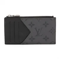 ヴィトン エクリプス コインカードホルダー M69533 ブラック×グレー