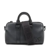 ヴィトン LVアエログラム キーポルXS M80950 ブラック RFID反応あり