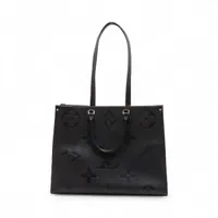 ヴィトン モノグラムアンプラント オンザゴーGM M44925 ブラック RFID