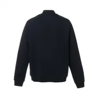 エルメス 24SS コットン ブルゾン L メンズ ネイビー レザーパッチ