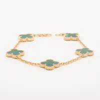 ヴァンクリーフ&アーペル ヴィンテージアルハンブラ 5P タイガーアイ