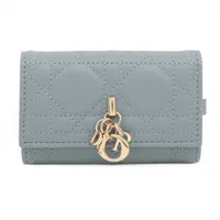 セリーヌ レザー キーケース グレー XM015615｜中古ブランド品