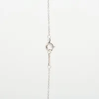 ティファニー ラビングハート ネックレス 925 1.7g シルバー WZ623150