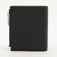 セリーヌ ロゴ レザー コンパクトウォレット ブラック A4248314｜中古