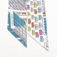 エルメス ツイリー PANTIN CITY パンタンシティ スカーフ シルク