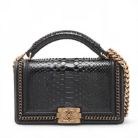 にゃおCHANELパイソンバッグ　美品 楽天市場】パイソン バッグ（ブランドシャネル）の通販
