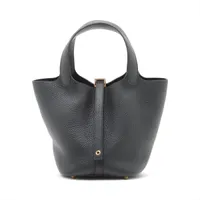 エルメス ピコタンロック18 PM トリヨンクレマンス ブラック ゴールド金具 K:2025年