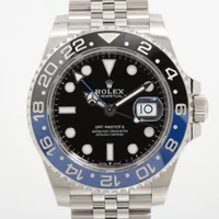 ロレックス GMTマスターⅡ 126710BLNR SS SS AT ブラック文字盤