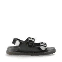 グッチ ミニダブルG ラバー サンダル 41 メンズ ブラック 660243 GG