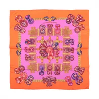 エルメス カレ90 PERLES DU KENYA ケニアの真珠 スカーフ シルク