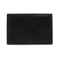 ボッテガヴェネタ マキシイントレチャート カセット レザー カード