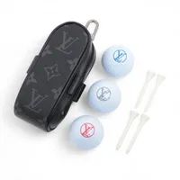 ヴィトン GI0344 セット ゴルフ アンドリュース ゴルフボールケース