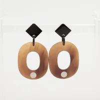 エルメス ロカイユ かんざし バッファローホーン ブラウン A1970138