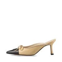 シャネル ココマーク 04P レザー ミュール 35 レディース ブラック