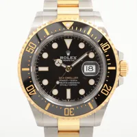 ロレックス シードゥエラー 126603 SS×YG SS×YG AT ブラック文字盤