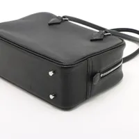 HERMES エルメス プリュム ミニ 20 ブラック ヴォーガリバー エルメス ミニプリュム20 シェブルミゾル ブラック シルバー金具 K