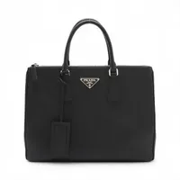 イヴサンローラン ミューズトゥ レザー ハンドバッグ ブラック