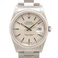 ロレックス デイトジャスト36 16220  SS SS AT シルバー文字盤