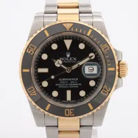 ロレックス サブマリーナーデイト 116613LN SS×YG SS×YG AT ブラック文字盤