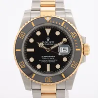 ロレックス サブマリーナーデイト 116613LN SS×YG SS×YG AT ブラック文字盤