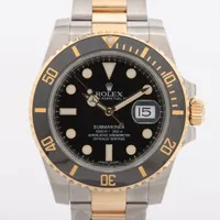 ロレックス サブマリーナーデイト 116613LN SS×YG SS×YG AT ブラック文字盤