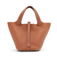 エルメス ピコタンロック18 PM トリヨンクレマンス ゴールド シルバー金具 K:2025年