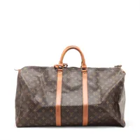 ヴィトン モノグラム キーポル55 M41424 ブラウン