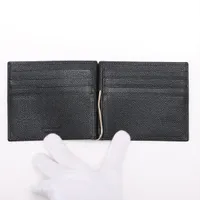 ブルガリ ブルガリブルガリ レザー マネークリップ ブラック A4253032