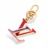 ヴィトン M65380 ポルトクレ シェンヌ バスティーユ チャーム GP