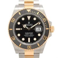 ロレックス サブマリーナーデイト 126613LN SS×YG SS×YG AT ブラック文字盤