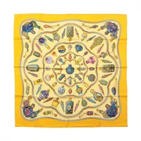 エルメス カレ90 Qu'importe le flacon 香水瓶 スカーフ シルク