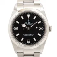 ロレックス エクスプローラーⅠ 114270 SS SS AT ブラック文字盤 あまりごま1