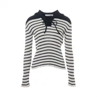 クリスチャンディオール カシミヤ ニット I38 レディース アイボリー