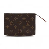 ヴィトン モノグラム トゥルーストワレット M47522 ブラウン ポーチ