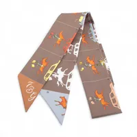 新品未使用　エルメス　ツイリー　パラード　24AW 付属品完備　定価以下 エルメス ツイリー HERMES PARADE エルメスパラード スカーフ シルク