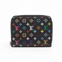 ヴィトン×村上隆 LV×TM ジッピーコインパース M14145 レザー コイン