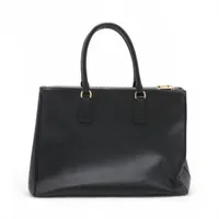 プラダ サフィアーノラックス ガレリア 2WAYハンドバッグ ブラック