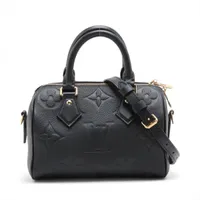 ヴィトン モノグラム アンプラント スピーディ バンドリエール20 M58953 ブラック RFID反応あり