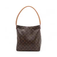 ヴィトン モノグラム ルーピングGM M51145 ブラウン